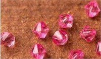 4mm Bicone Beads - 2 Huge Bags - Pink
