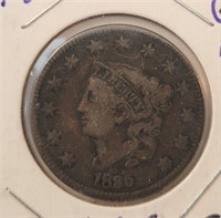 1835 Large Cent, w/ Large "8"