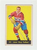 1960 Parkhurst Jean Guy Talbot Hockey Card