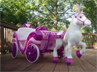 Huffy Disney Princess Royal Horse and Carriage
