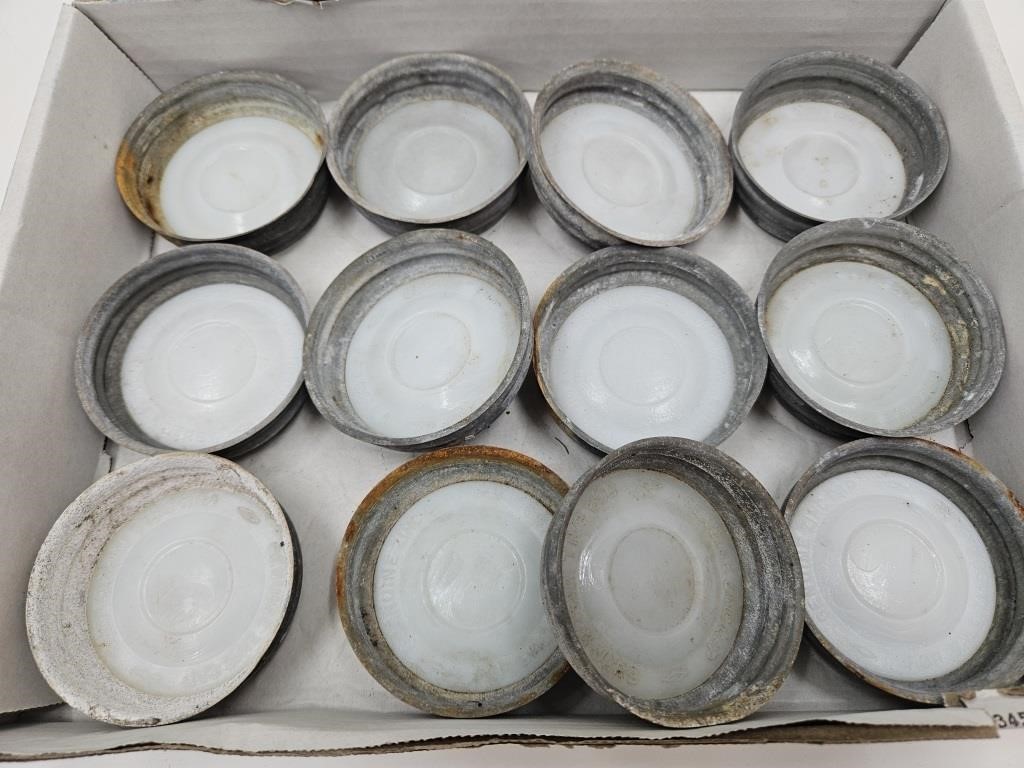 Lot of Zinc Lids