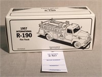 1957 International R-190 Fire Truck Die Cast Model