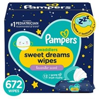Pampers Sweet Dreams Sensitive Baby Wipes- 672ct