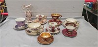 Tray Lot Of Tea Cups, Saucers & More