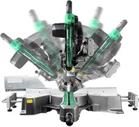 Metabo HPT Sliding Compound Miter Saw | 12-Inch Bl