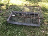 Wire Animal Cage 123 x 61 x 46cm