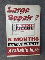 Repair Shop Sign