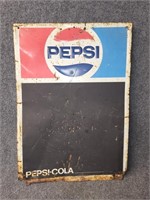 Pepsi Chalkboard Sign