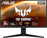 $269-ASUS TUF 27" HDR Gaming Monitor, 1080P Full