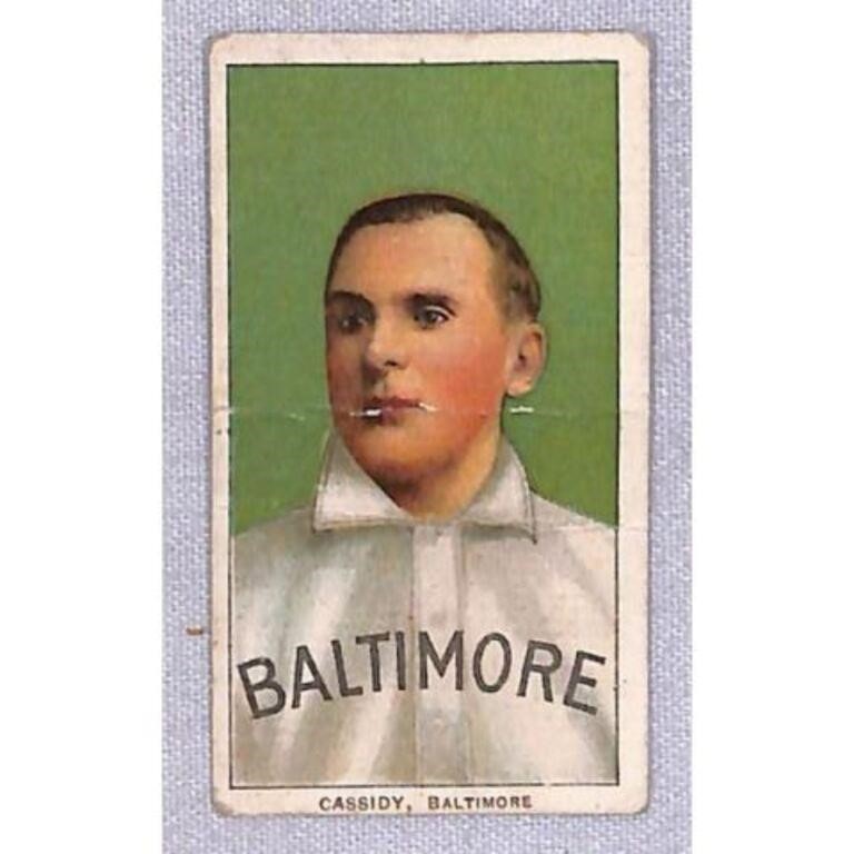 1909-11 T206 Cassidy Piedmont