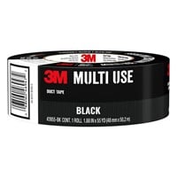 1.88 X 60 in. Solid Duct Tape, Black