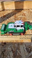 2013 Hess truck with front loader and backhoe