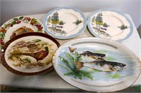Quantity Antique Plates