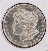 Coin 1878 8TF  Morgan Silver Dollar Brilliant Unc.