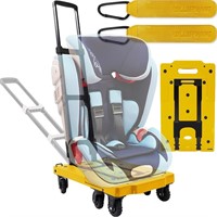 Car Seat Dolly Travel Cart: Secure Carrier