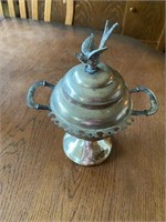 Vintage Silver Plated/Toned Vase
