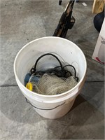 shad net in bucket