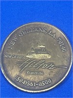 Hilton - Paul D. Buckley - Mardi Gras coin