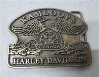 Kamloops Harley Davidson Belt Buckle