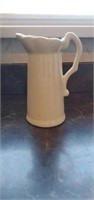 Off white pitcher approx 6 inches tall
