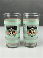 Two 2004 Kentucky Derby Glasses