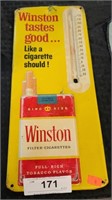 Antique Winston cigarette thermometer