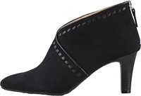 LifeStride Women's Giada Ankle Boot, Black, 11