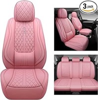 Huangxin Universal 5pcs Full Coverage Pink Car