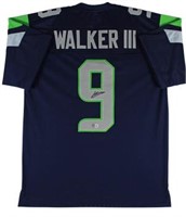 Kenneth Walker III Signed Jersey BAS Witnessed