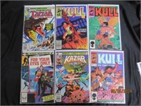 Lot Of 6 Vtg Marvel Comics