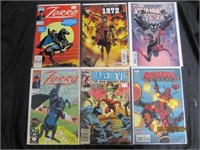 Lot Of 6 Marvel Zorro / Daredevil Comics