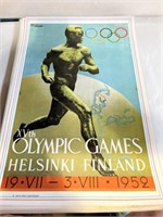 Copy of original Olympic poster placemats