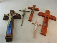 Assorted Wall Crosses Crucifixes