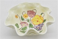 1890's Northwood Pottery Hand Painted Custard Bowl