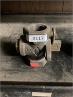 1” Brass shut off valve