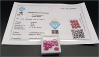 Certified Rubies (7 Ct) (x10)