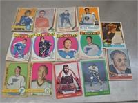 1969-1974 OPC hockey cards (14)