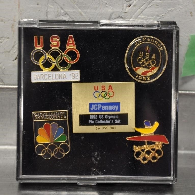 1992 USA Olympic pin set