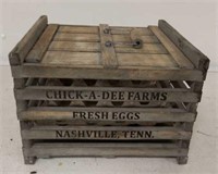 Farm Fresh Egg Crate