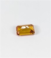 10.60 cts. Orange Sapphire Gemstone