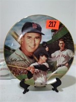 Legend of Baseball Delphi Plate - Ted Williams