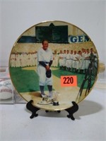 Legend of Baseball Delphi Plate - Lou Gehrig