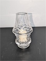 Crystal Hurricane Lamp Candle Holder