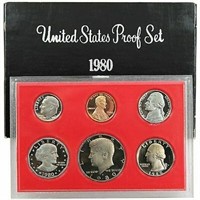 1980 United States Mint Set in the original packag