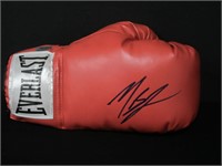 Michael B Jordan signeed boxing glove COA