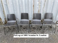 (4) CHAIRS (USED)