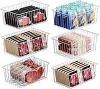 iSPECLE Upright Freezer Baskets 6 Pack