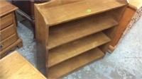 MAPLE BOOK SHELF, 36"X9"X38"