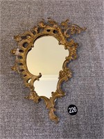 Rococo Style Gilt Frame Mirror