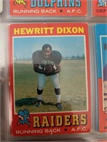 1971 TOPPS  HEWRITT DIXON